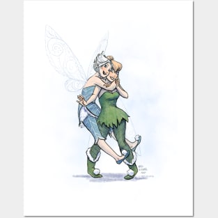 Tinkerbell and Periwinkle Posters and Art